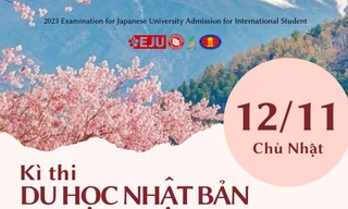 Kỳ thi Du học Nhật Bản đợt 2 năm 2023