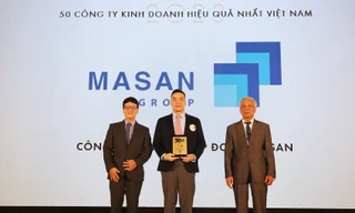 Masan 10 năm được vinh danh Top 50 Công ty kinh doanh hiệu quả nhất Việt Nam