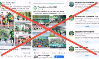 Cảnh báo hình thức lừa đảo mạo danh các giải chạy của Vietcombank