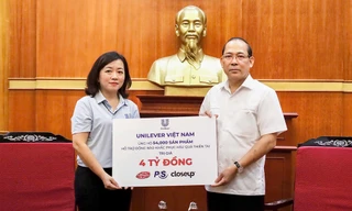 Unilever hỗ trợ người dân miền Bắc 8 tỷ đồng nhu yếu phẩm khắc phục hậu quả bão số 3 
