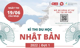 Kỳ thi Du học Nhật Bản đợt 1 năm 2022