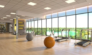 Phối cảnh dự kiến phòng tập gym tại The Matrix One