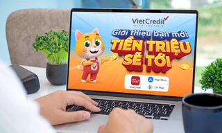 VietCredit thưởng đến hàng triệu khi khách hàng giới thiệu bạn mới