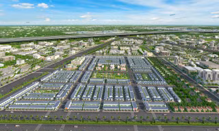 Phối cảnh Century City nằm ngay cửa ngõ ra vào sân bay quốc tế Long Thành
