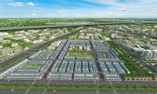 Phối cảnh Century City nằm ngay cửa ngõ ra vào sân bay quốc tế Long Thành