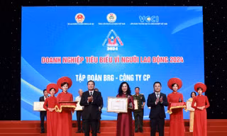Tập đoàn BRG - Top 10 Doanh nghiệp nhận bằng khen của Bộ Lao động Thương binh và Xã hội