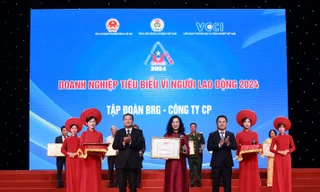 Tập đoàn BRG - Top 10 Doanh nghiệp nhận bằng khen của Bộ Lao động Thương binh và Xã hội