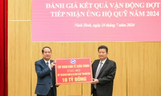 Tập đoàn Xuân Thành ủng hộ 10 tỷ đồng quỹ đền ơn đáp nghĩa và an sinh xã hội