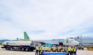 Petrolimex Aviation cung cấp nhiên liệu hàng không Jet A-1 tại Cảng Hàng không Liên Khương