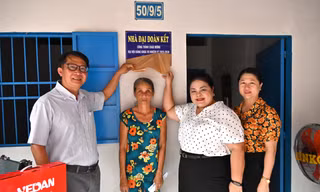Vedan Việt Nam trao tặng nhà đại đoàn kết