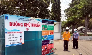 Buồng khử khuẩn sử dụng cồn 70 độ lắp đặt và sử dụng tại các công trình khí