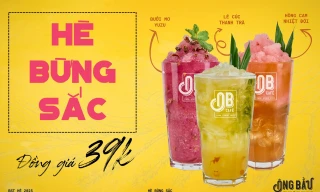 Cà Phê Ông Bầu ra mắt bộ sưu tập thức uống mới