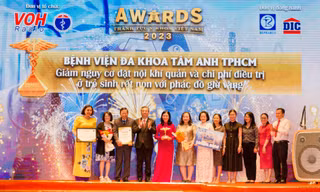 Phác đồ 'giờ vàng' của Bệnh viện Tâm Anh được vinh danh thành tựu y khoa Việt Nam