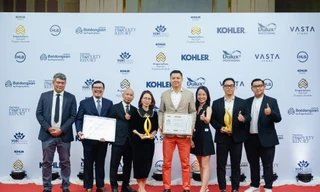 Cú đúp giải thưởng của Kusto Home tại Vietnam Property Awards 2023 với The Reflection West Lake