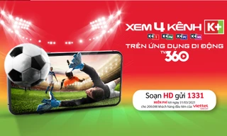 Xem Derby Bắc London với gói tích hợp kênh K+ trên ứng dụng di động TV360
