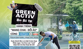 Ngày Làm sạch thế giới: Cùng La Vie và Decathlon “Mang chai - Đổi áo”