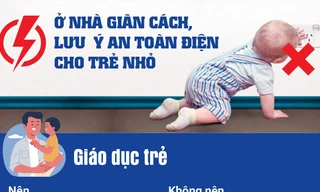 EVN khuyến cáo về an toàn điện cho trẻ nhỏ 