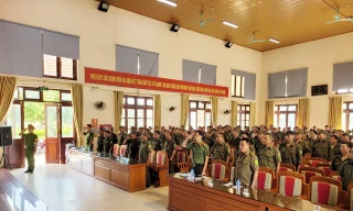 Bắc Giang bồi dưỡng nghiệp vụ cho lực lượng tham gia bảo vệ an ninh trật tự ở cơ sở