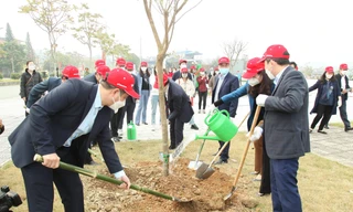 Honda trồng hơn 1.000 cây hưởng ứng "Vì một Việt Nam xanh"