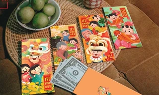 Phong bao lì xì mang ý nghĩa không nằm ở số tiền mừng mà quan trọng là ở thiện ý