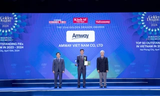 Amway Việt Nam vinh dự là doanh nghiệp FDI phát triển nền kinh tế xanh bền vững