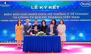 Vinmec hợp tác với Roche Pharma Việt Nam trong nghiên cứu và điều trị ung thư 