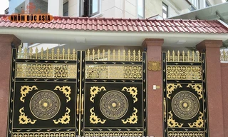Nhôm đúc Asia – Dịch vụ thiết kế sản xuất cổng nhôm đúc uy tin chất lượng