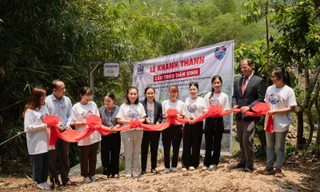 ILA trao tặng 2 công trình mới cho học sinh, người dân miền núi