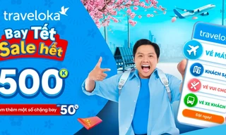 Vé máy bay Tết ưu đãi giảm 500.000 đồng trên Traveloka 