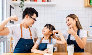 SEANUTS II: Uống sữa vào bữa sáng giúp trẻ tăng khả năng hấp thu canxi và vitamin D