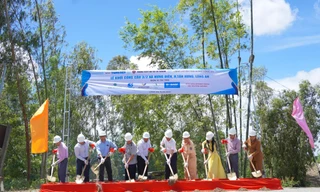 Xây cầu 1,4 tỷ đồng sát biên giới Campuchia ở Long An