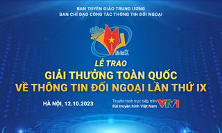 Giải thưởng toàn quốc về thông tin đối ngoại lần thứ IX