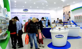 Từ năm 2015, Vinamilk đã tiến hành các hoạt động giới thiệu sản phẩm, xúc tiến thương mại tại Nga