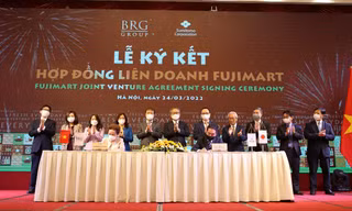 BRG và Sumitomo kí kết Hợp đồng Liên doanh phát triển toàn diện chuỗi siêu thị FujiMart
