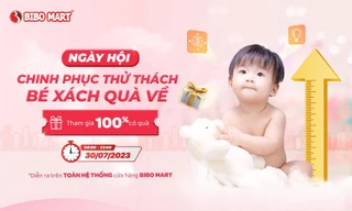 Mùa hè sôi động cùng Bibo Mart với ngày hội “Chinh phục thử thách – Bé xách quà về”