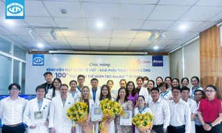 Mắt Việt - Nga nhận giải phẫu thuật nhiều nhất Việt Nam về thuỷ tinh thể đa tiêu Vivity