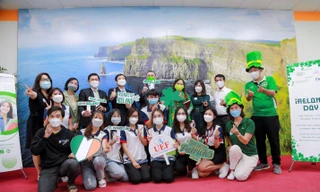Không gian văn hóa Ireland 'thu nhỏ' ngay tại UEF
