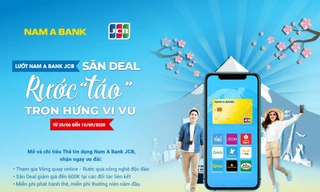 Rước ‘táo’ xịn cùng thẻ tín dụng Nam A Bank JCB