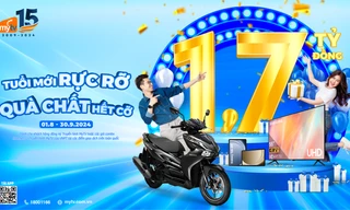 Tham gia chương trình 'Tuổi mới rực rỡ - Quà chất hết cỡ' cùng MyTV