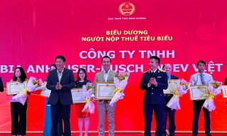 AB InBev Việt Nam được biểu dương Người Nộp Thuế Tiêu Biểu 2020-2022 