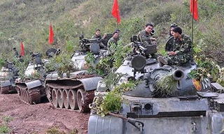 Cận cảnh diễn tập của Quân đoàn 1