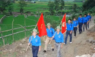Dấu chân tình nguyện