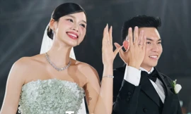 Toàn cảnh đám cưới từ 6h sáng tới đêm khuya của Hoa hậu Đỗ Thị Hà