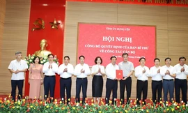 Ông Nguyễn Quang Hưng làm Chủ nhiệm Ủy ban Kiểm tra Tỉnh ủy Hưng Yên