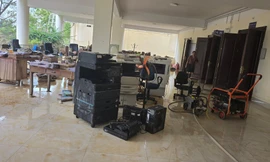 Hỗ trợ sửa chữa đồ điện tử miễn phí cho người dân vùng lũ Thái Nguyên 