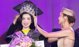 Nữ sinh Đại học Y Hà Nội đăng quang Hoa khôi Sinh viên Việt Nam 2024