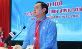 Ông Nguyễn Phúc Linh làm Chủ tịch Liên đoàn Lao động tỉnh Vĩnh Long
