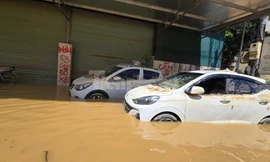 Thái Nguyên: 12.600 ô tô, 39.800 xe máy bị ngập nước