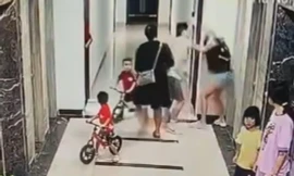 Công an xác minh vụ người đàn ông đấm đá túi bụi người phụ nữ ở sảnh chung cư Hà Nội