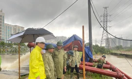 Hà Nội phát lệnh báo động lũ tại 7 xã